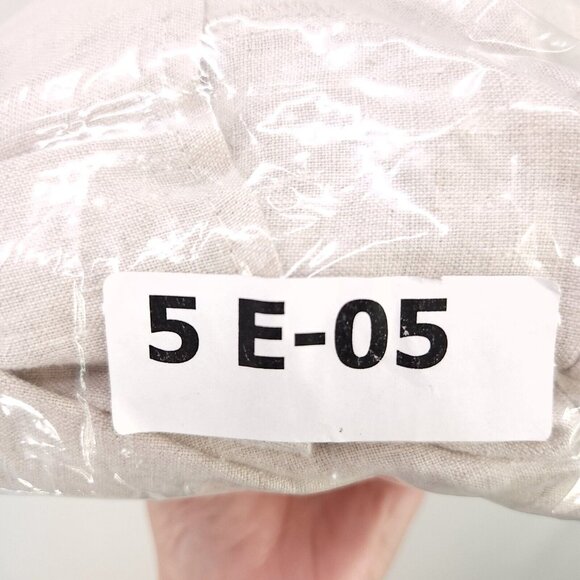 Bohme Linen Dress Medium One Shoulder Maxi Cut Out Bohemian Natural Minimalist - Picture 13 of 13